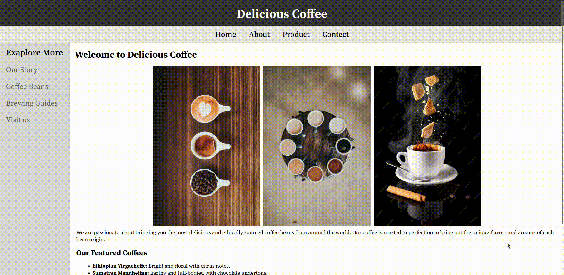 Coffee Shop Preview
